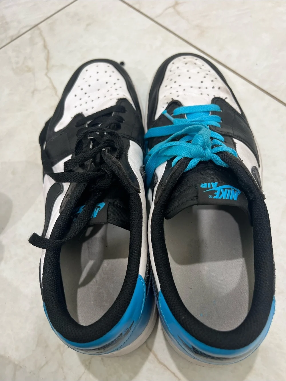 Air Jordan UNC 1 Retro Low OG Sneakers Size 12 US